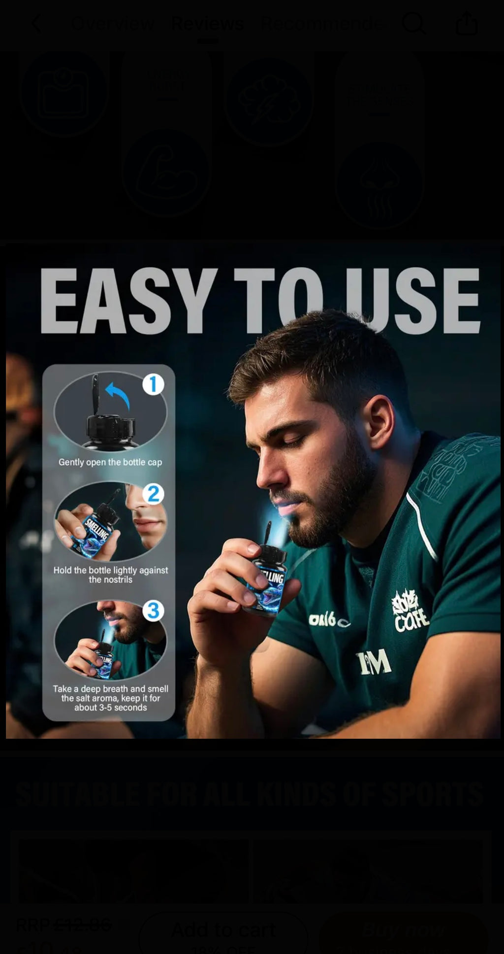 Performance Boosting Smelling Salts