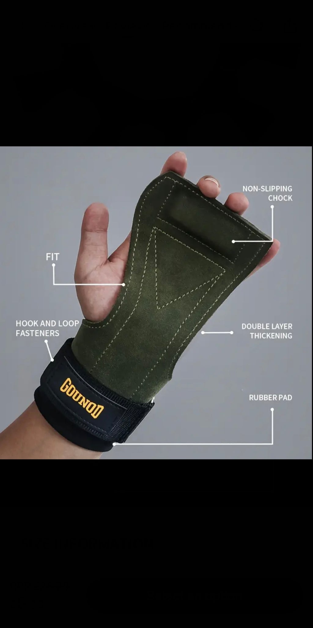 Gym Grip Straps