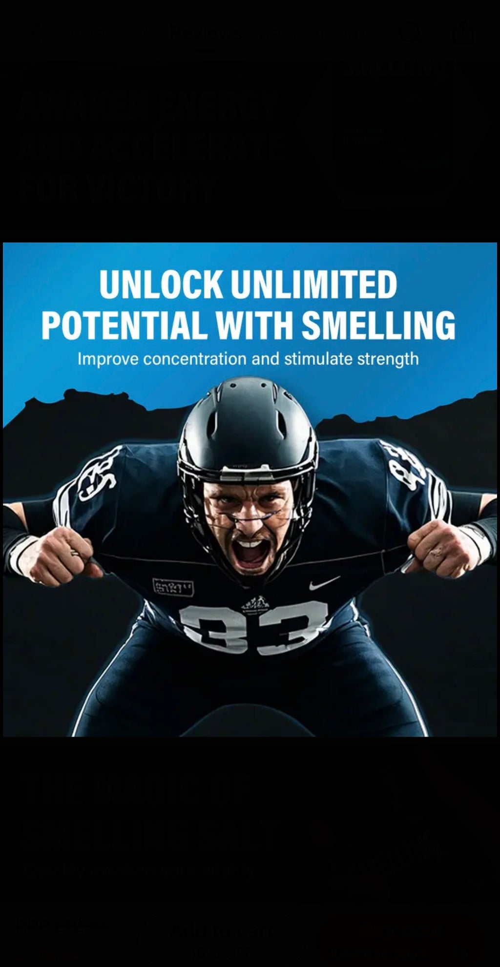 Performance Boosting Smelling Salts