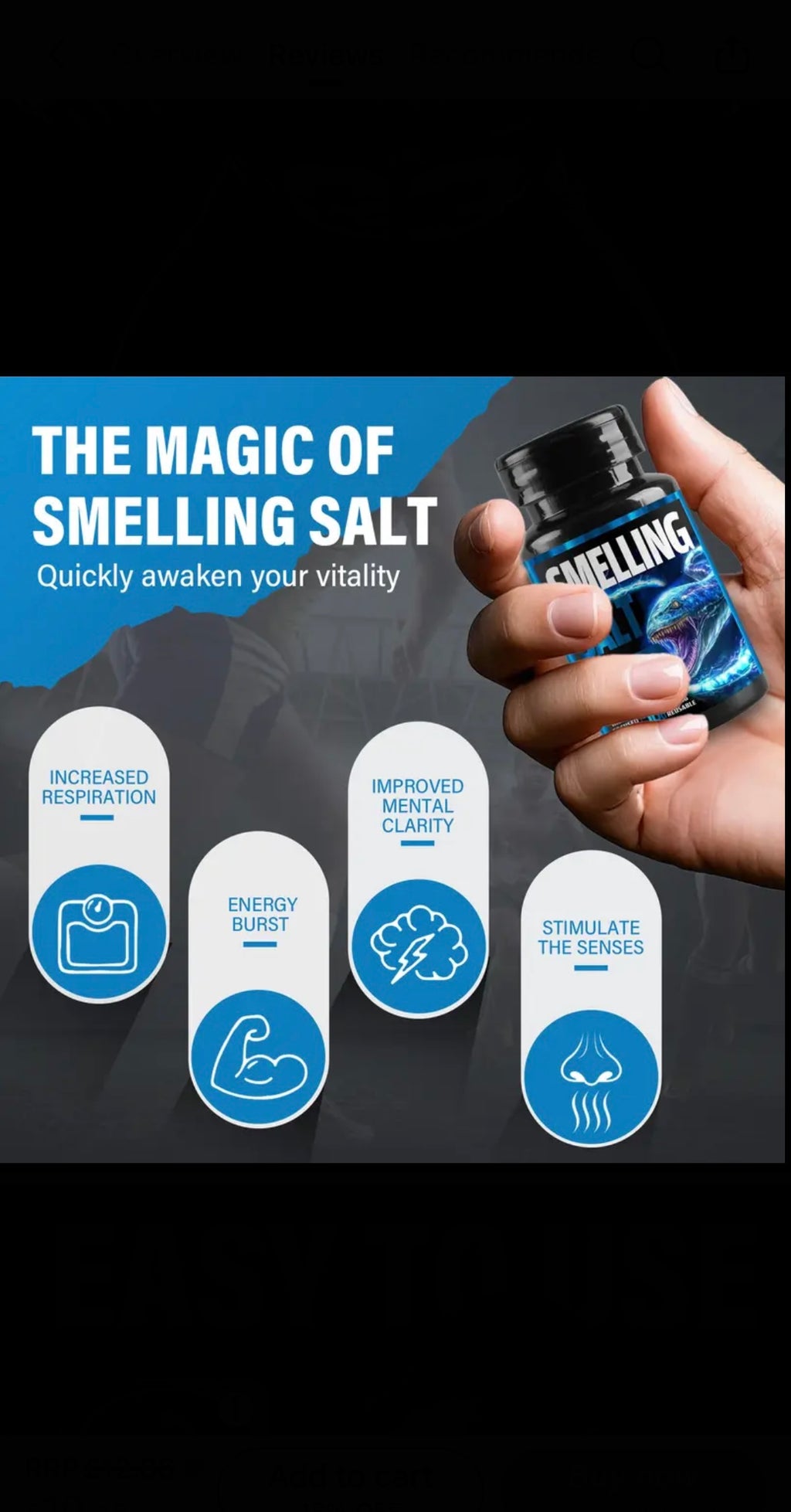 Performance Boosting Smelling Salts